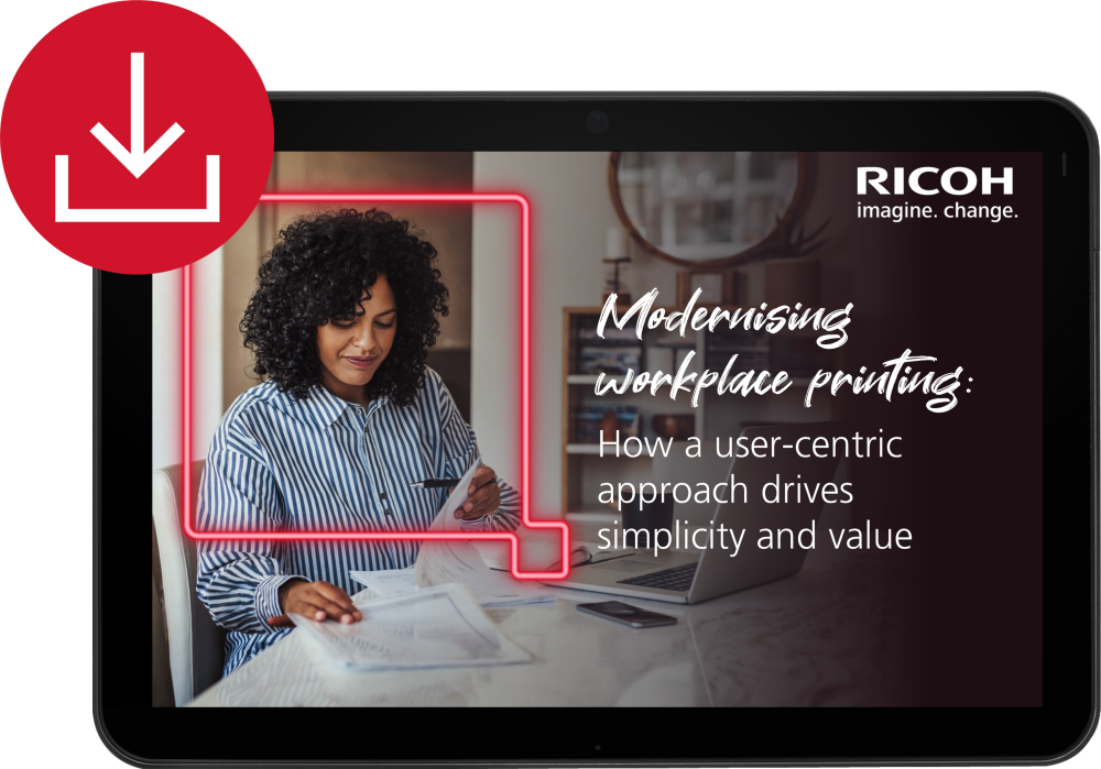 Sustainable workplace printing with PraaS