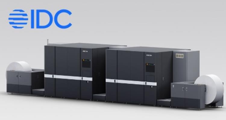 The RICOH ProTM VC80000 high speed inkjet press